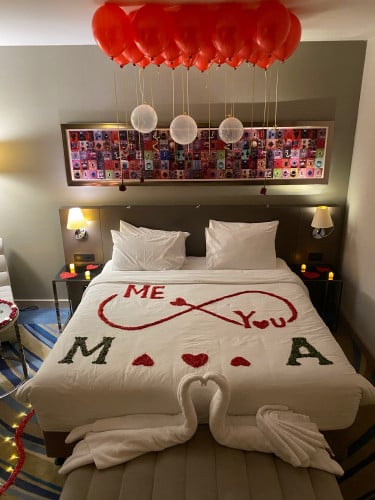 تنسيق غرف نوم * بكج روز قولد *