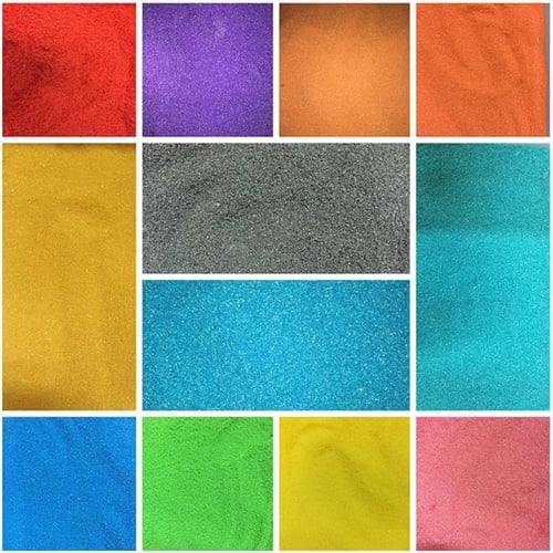 سكر ملون لحفلات الأطفال وغزل البنات