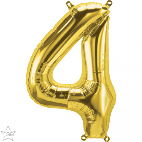 FOIL SMALL NUMBER GOLD (عدد 5 قطع) 4