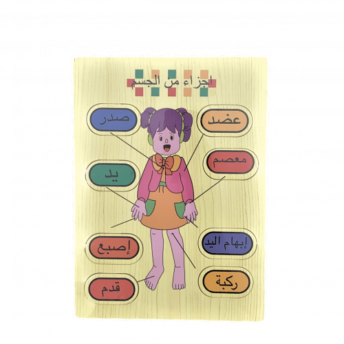 أجزاء من الجسم ( بنات )