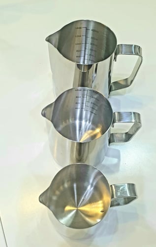 بيتشر تبخير بمقياس داخلي بتشر ستيل pitcher مقاسات