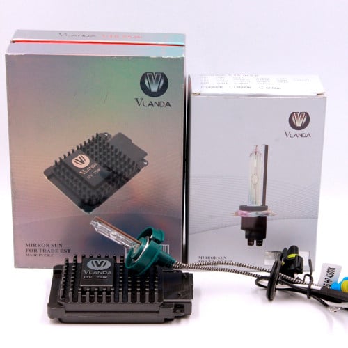 طقم محولات زنون الكتروني مع اللمبات