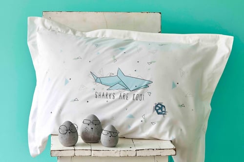 تلبيسة لحاف صيفي بدون حشو 4 قطع