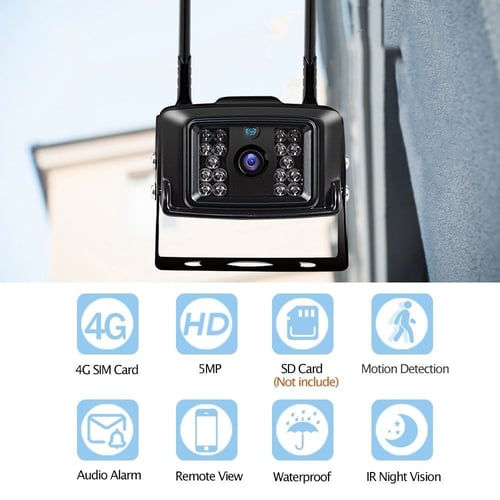 كاميرات للقلابات والدينات 4G