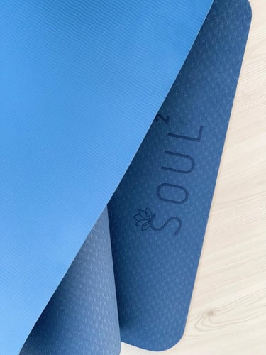 non-slip TPE Exercise Mat Single and Double Color