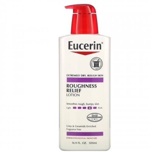Eucerin لوشن باليوريا لحلول الخشونة خالٍ من العطور...