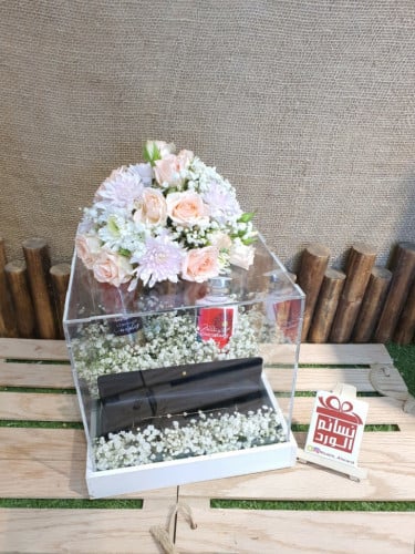 بوكس اكريلك بالورد فقط