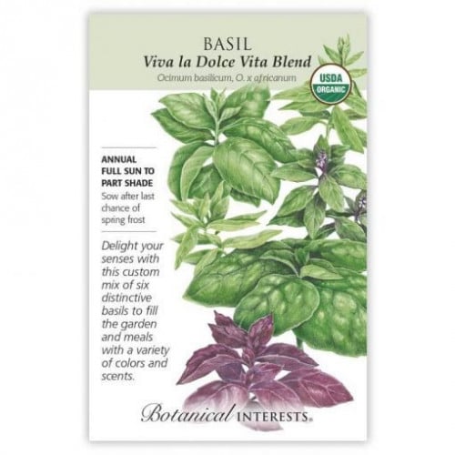 بذور ريحان منوع - Six Basil Blend Basil Seeds