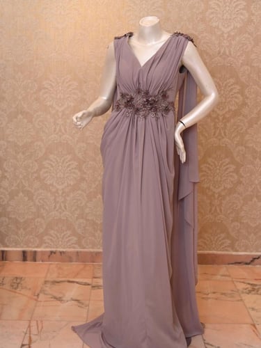 فستان شفون ناعم