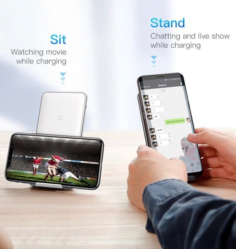 شاحن لاسلكي/ستاند ماركة Baseus