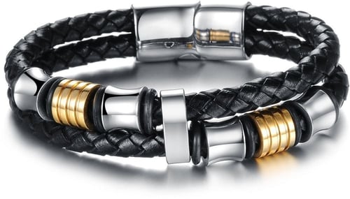 سوار رجالي فخم جلد دبل