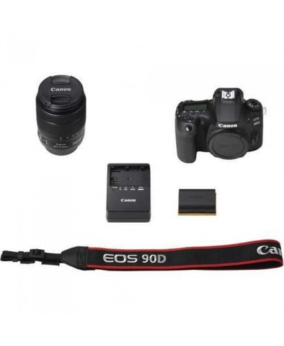 Canon EOS 90D DSLR Camera with 18-135mm Lens
