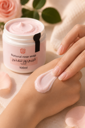 كريم روز لتفتيح البسره