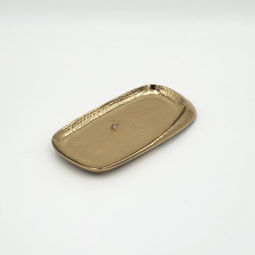 صحن ستيل ذهبي انيق بتصميم بابلز متعدد الاستخدامات