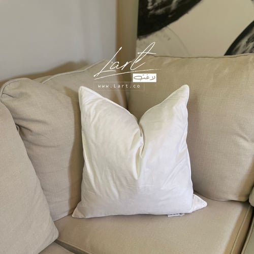 خدادية ووسادة فاخرة من الريش الطبيعي | الأفضل في ا...
