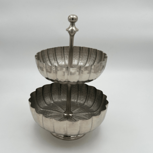 ستاند تقديم بطبقتين من ستيل مطفي – تصميم فاخر بأوع...