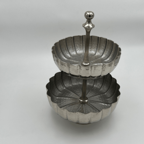 ستاند تقديم بطبقتين من ستيل مطفي – تصميم فاخر بأوع...