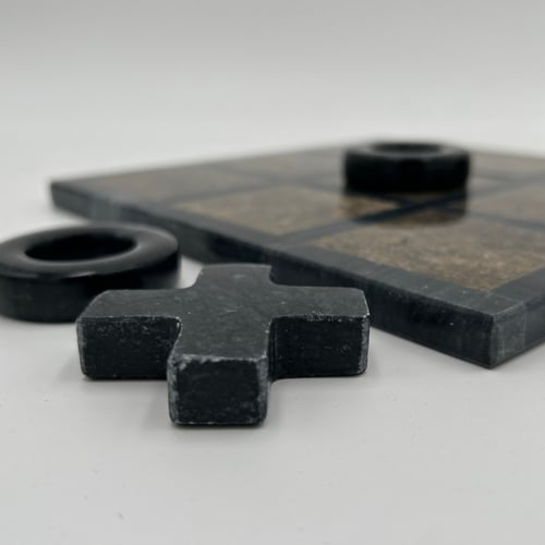 لعبة إكس أو من الرخام الطبيعي – خيار ديكور فاخر -...