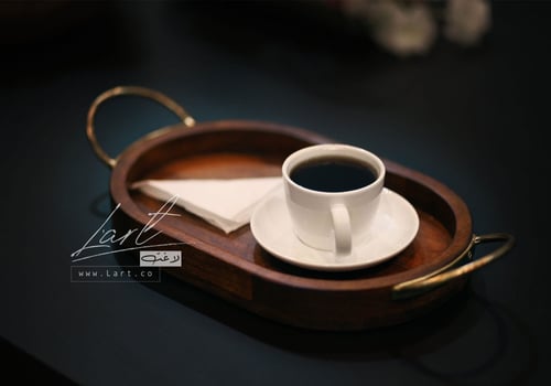 طقم صواني خشبية - طقم صواني خشبية أنيقة