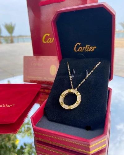 سلسال كارتير لوف الماس مع الملحقات