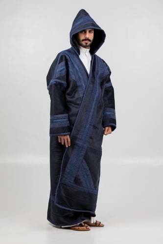 فروة رجالي فاخرة بطراز عربي