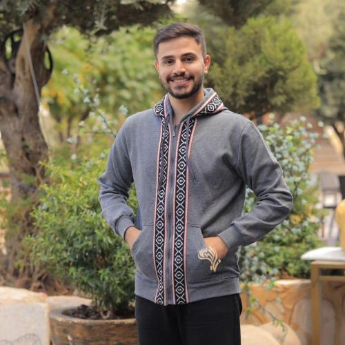 هودي رجالي شتوي بسحاب فاخر