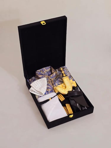 طقم يوم التاسيس للاطفال ملكي فاخر