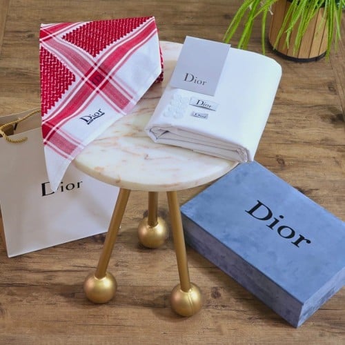 قماش ثوب مع الشماغ ماركة ديور