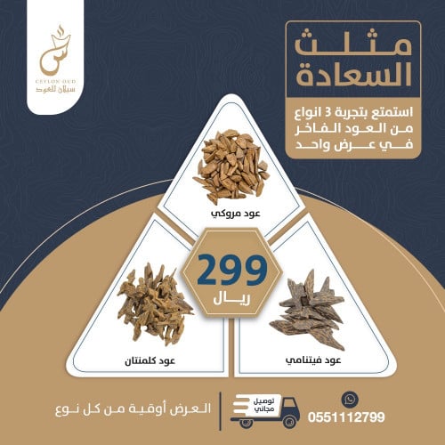 عرض ( مثلث السعادة)