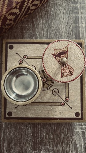 طقم مبخرة وعلبة