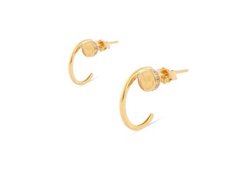 حلق ذهب عيار 21 فرع(3)- عيار21