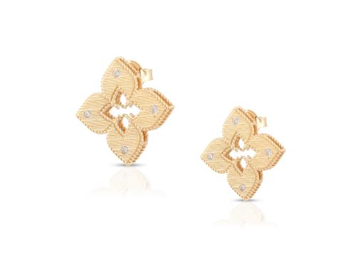 حلق عيار 18 تصميم عالمي-عيار 18