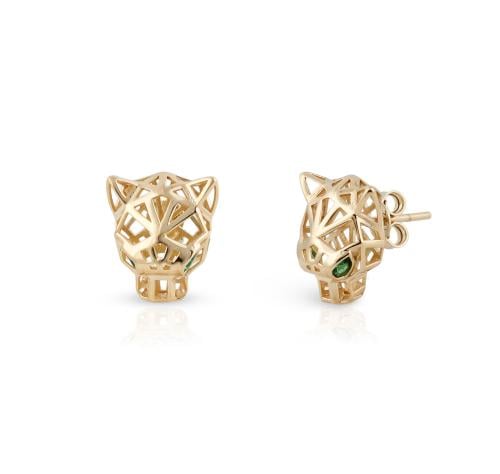 حلق ذهب تصميم عالمي-عيار 18