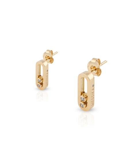 حلق ذهب تصميم عالمي 18-عيار 18