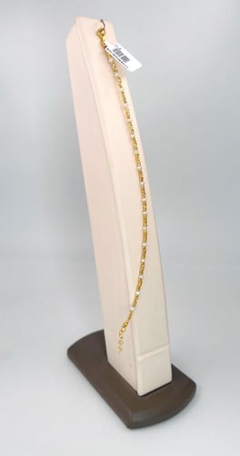 انسيال عيار 21 مع لولو طبيعي مستزرع- عيار21