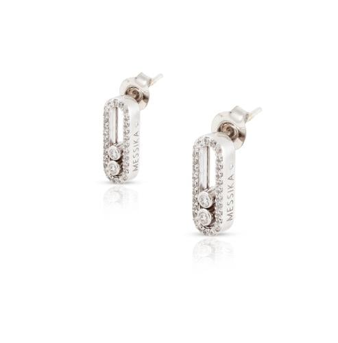 حلق ذهب تصميم عالمي عيار 18-عيار 18