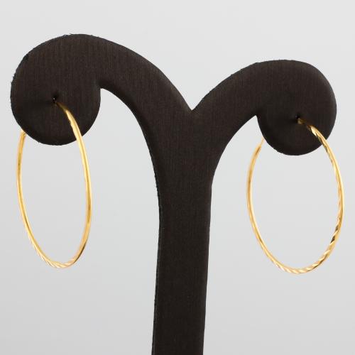 حلق ذهب عيار 21- عيار21