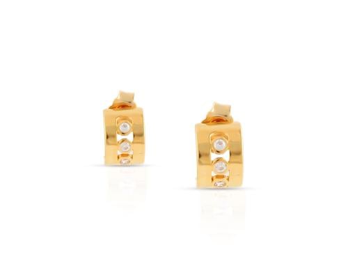 حلق ذهب عيار 21 فرع(3)- عيار21