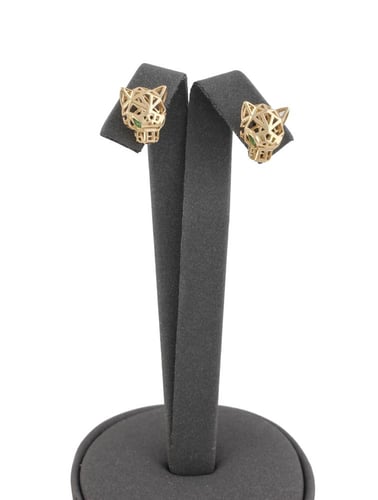 حلق ذهب تصميم عالمي-عيار 18