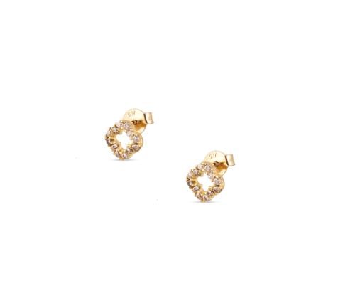 حلق ذهب عيار 21 فرع(3)- عيار21