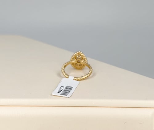 خاتم تصميم دمعة تصميم عالمي-عيار 18