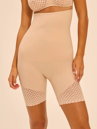 مشد شورت خصر عالي قطن Simone Perele - 19Y671