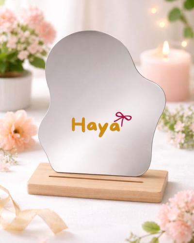 مرايه بالاسم حسب الطلب