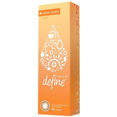 عدسات جونسون فريش هوني اليومية Define Fresh Honey