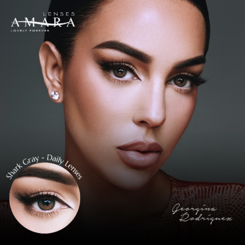 عدسات امارا شاركل جراي اليومية Amara SHARK GRAY da...