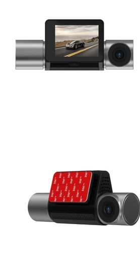 داش كام سيارة ثلاث كاميرات أمامي وخلفيه وداخلية 4K