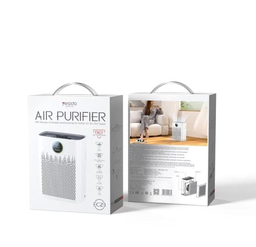 Yesido PureAir EC23 – منقّي هواء ذكي بتحكم WiFi