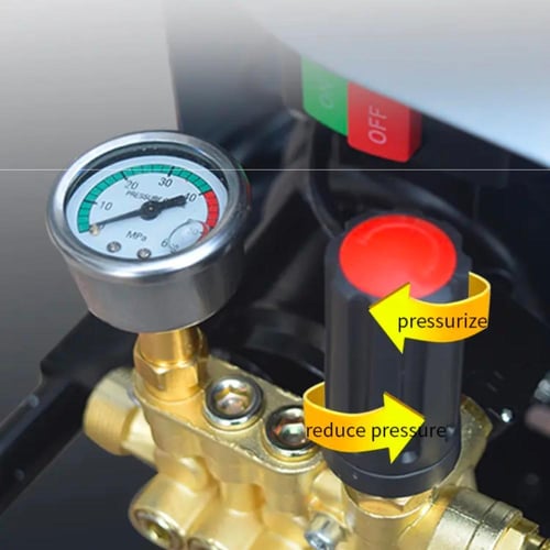 مضخة غسيل ضغط عالي 3000 واط بدينمو شفط