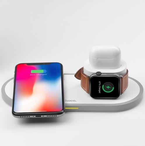 شاحن لاسلكي 3 في 1 ماركة هوكو