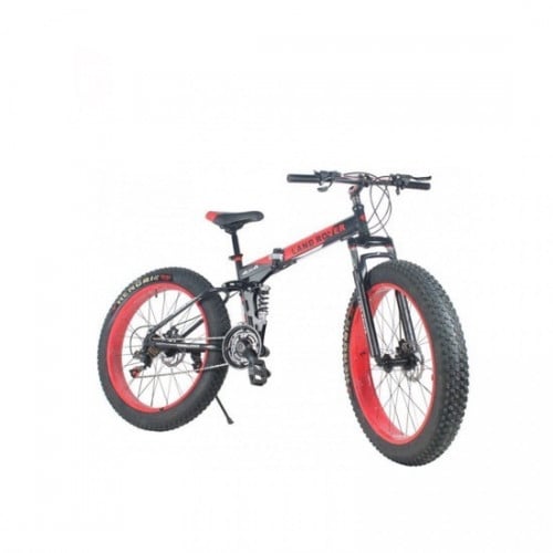 دراجة مطوية 26 انش من لاند روفر بفرامل قرص و 21 سر...